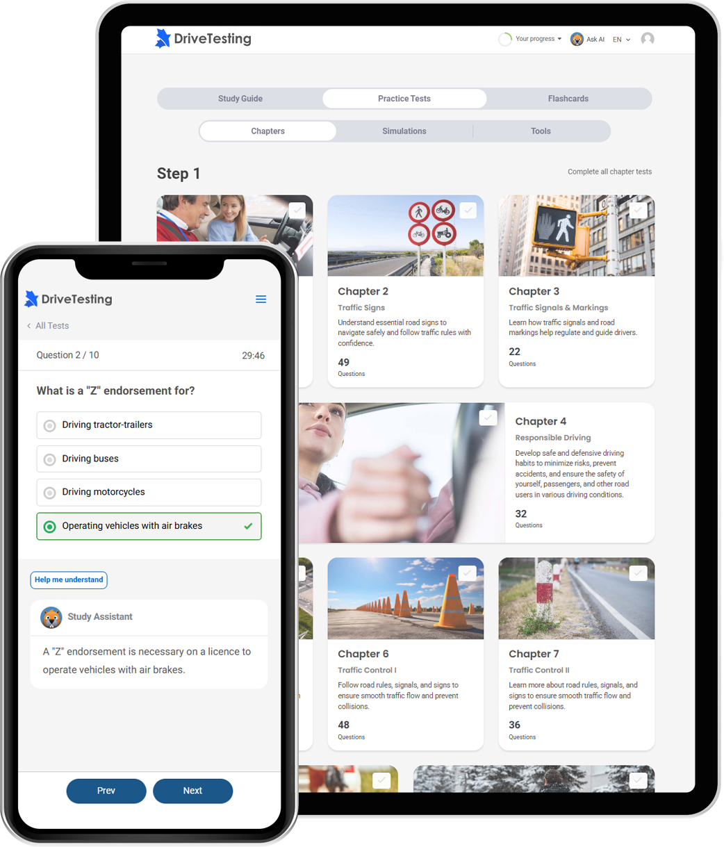 Driving Test Using A Tablet Pass Guaranteed with Premium – DriveTesting